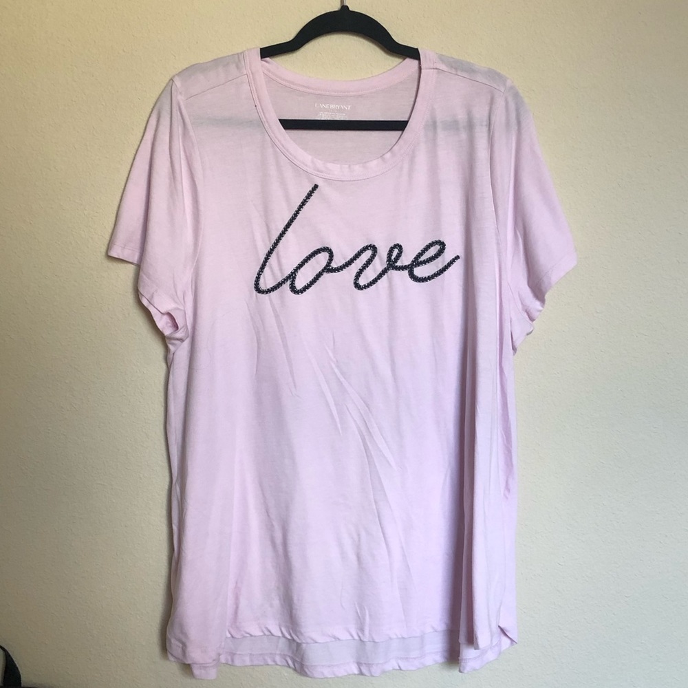 Pink Lane Bryant tee
